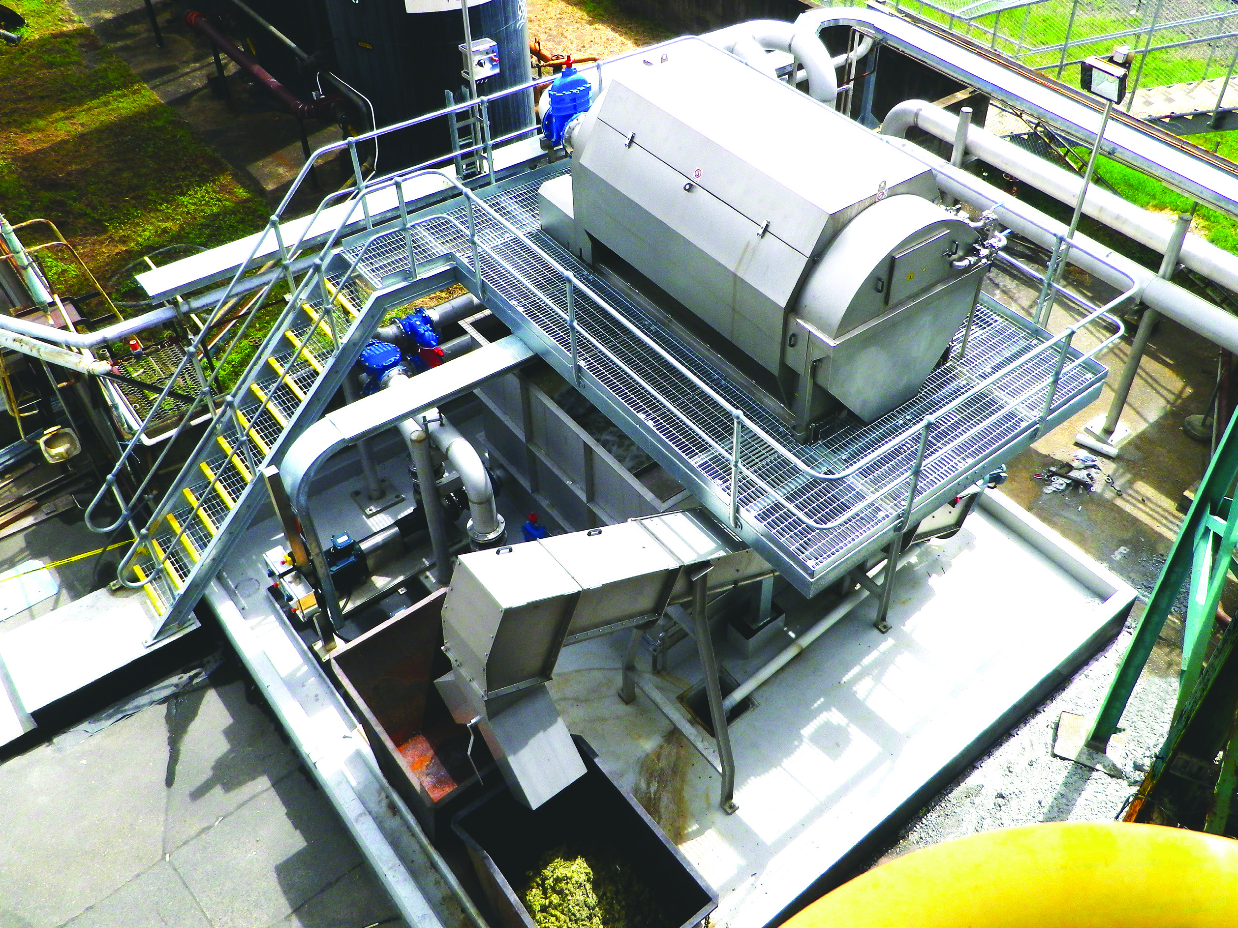 CST Model RD Rotary Drum Screen